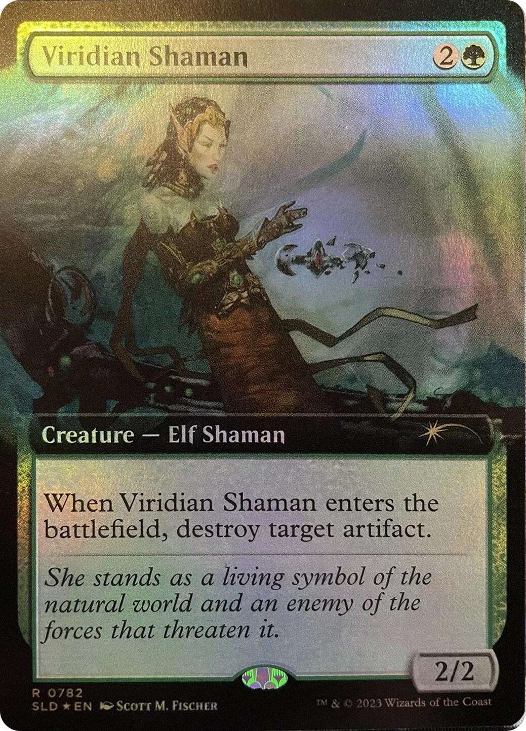 Viridian Shaman (Extended Art) [Secret Lair Drop Series] | Gear Gaming Fayetteville