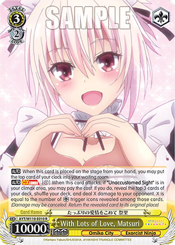 With Lots of Love, Matsuri - [Ayakashi Triangle] | Gear Gaming Fayetteville