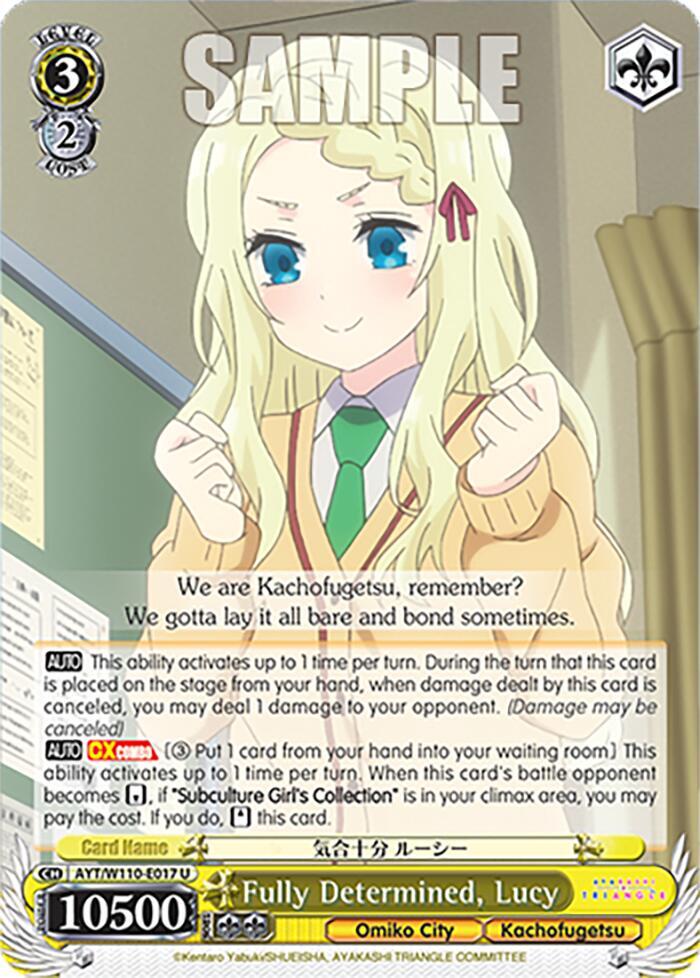 Fully Determined, Lucy - [Ayakashi Triangle] | Gear Gaming Fayetteville