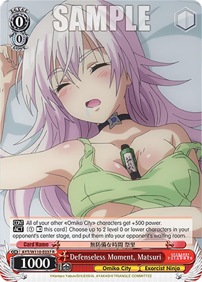 Defenseless Moment, Matsuri - [Ayakashi Triangle] | Gear Gaming Fayetteville