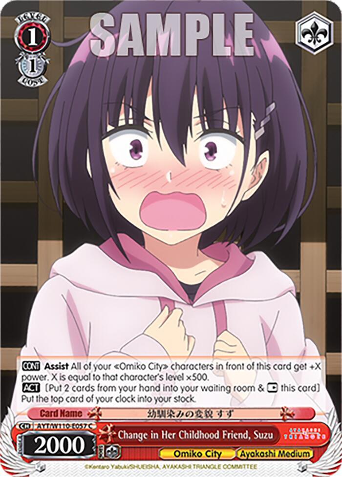 Change in Her Childhood Friend, Suzu - [Ayakashi Triangle] | Gear Gaming Fayetteville