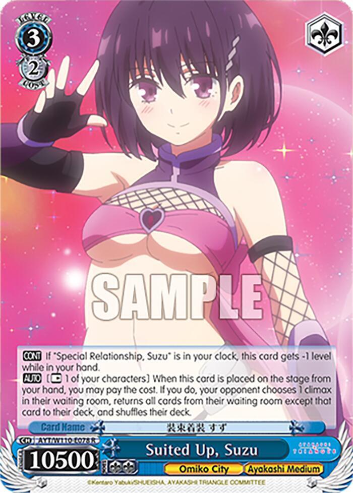 Suited Up, Suzu - [Ayakashi Triangle] | Gear Gaming Fayetteville