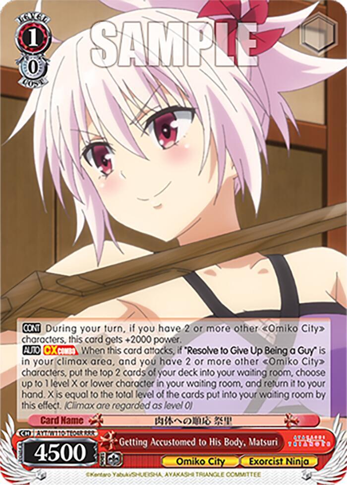 Getting Accustomed to His Body, Matsuri (RRR) - [Ayakashi Triangle] | Gear Gaming Fayetteville