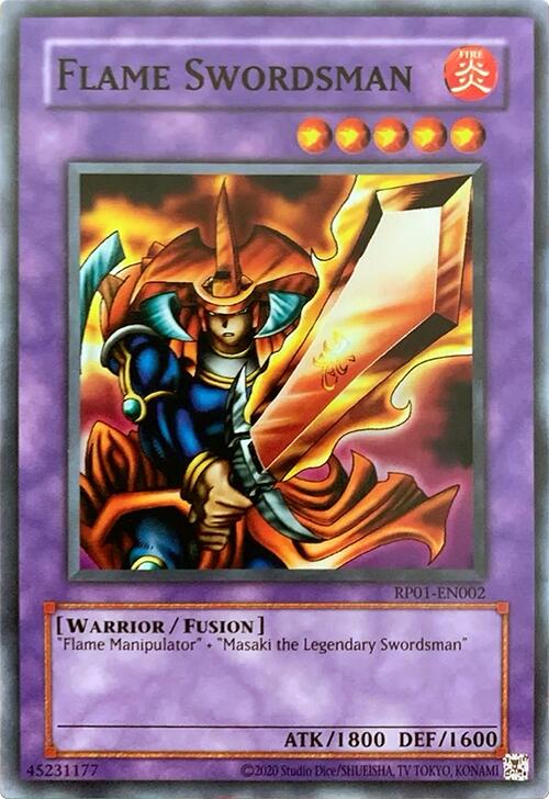 Flame Swordsman [RP01-EN002] Common | Gear Gaming Fayetteville