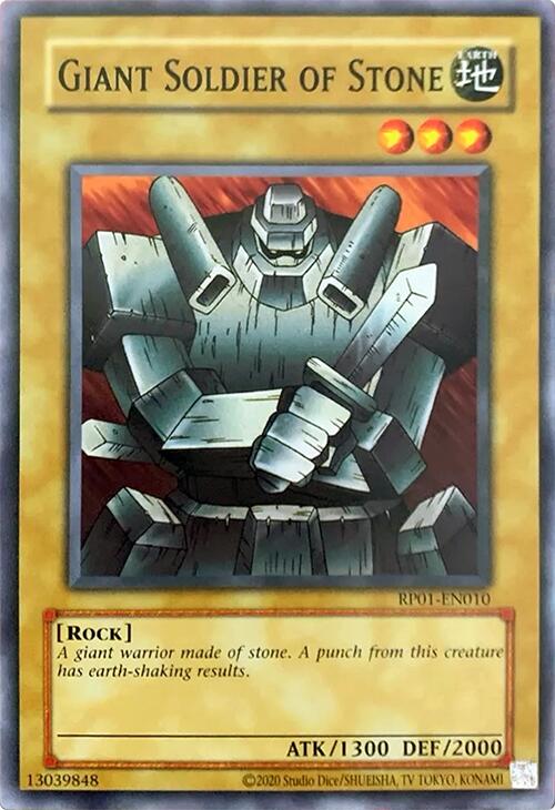 Giant Soldier of Stone [RP01-EN010] Common | Gear Gaming Fayetteville