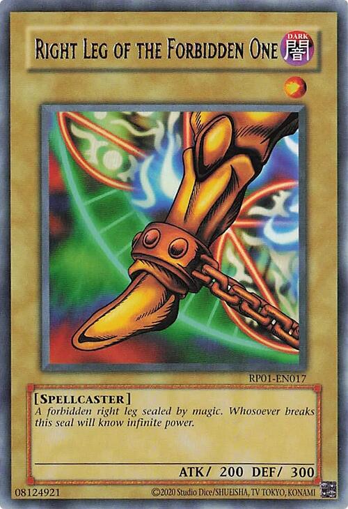 Right Leg of the Forbidden One [RP01-EN017] Rare | Gear Gaming Fayetteville