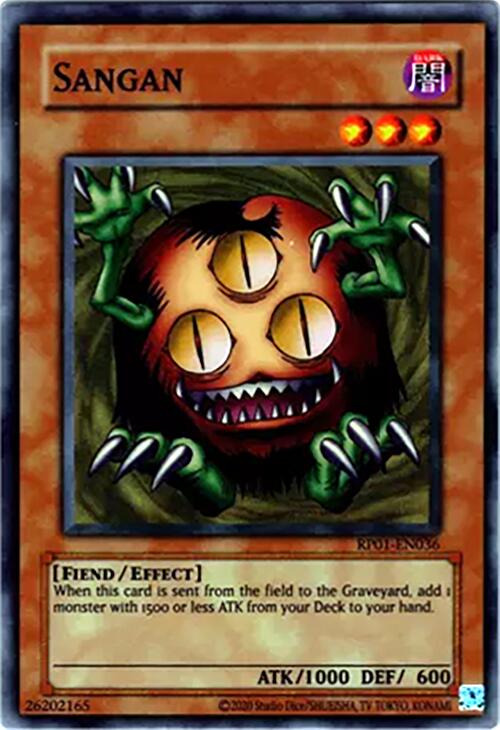 Sangan [RP01-EN036] Super Rare | Gear Gaming Fayetteville