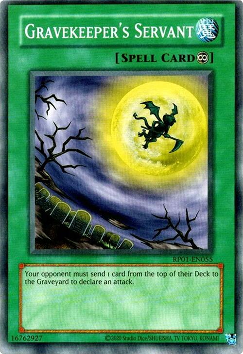 Gravekeeper's Servant [RP01-EN055] Common | Gear Gaming Fayetteville