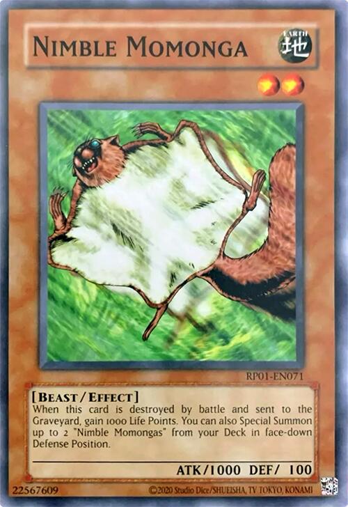 Nimble Momonga [RP01-EN071] Common | Gear Gaming Fayetteville