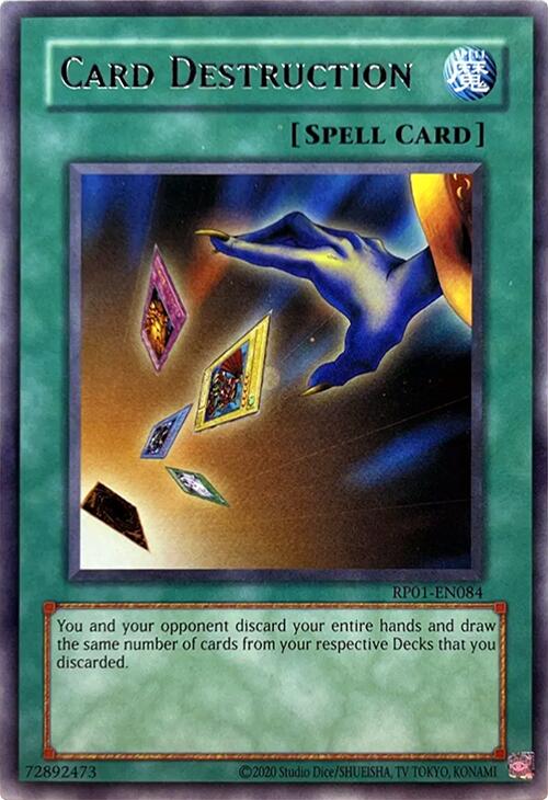 Card Destruction [RP01-EN084] Rare | Gear Gaming Fayetteville