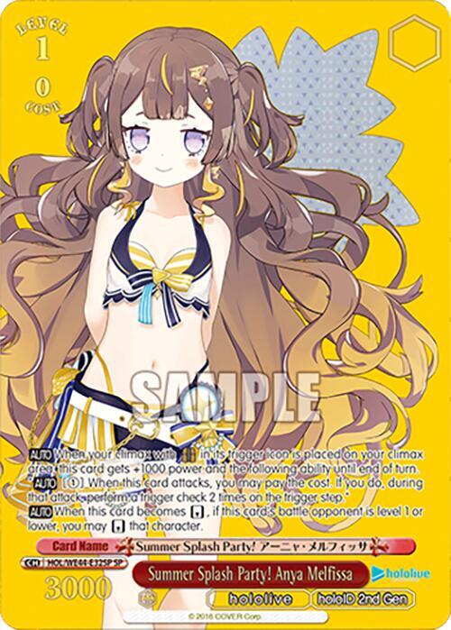 Summer Splash Party! Anya Melfissa (SP) - [hololive production Summer Collection Premium Booster] | Gear Gaming Fayetteville