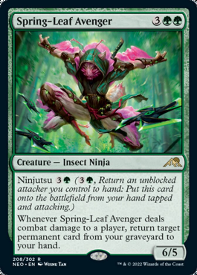 Spring-Leaf Avenger [Kamigawa: Neon Dynasty] | Gear Gaming Fayetteville