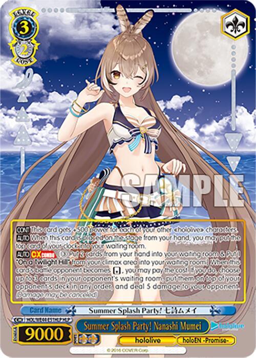 Summer Splash Party! Nanashi Mumei (HLP) - [hololive production Summer Collection Premium Booster] | Gear Gaming Fayetteville