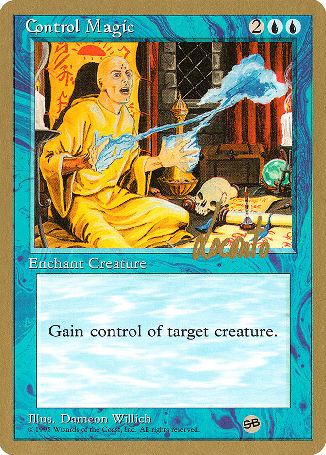 Control Magic (Michael Loconto) (SB) [Pro Tour Collector Set] | Gear Gaming Fayetteville