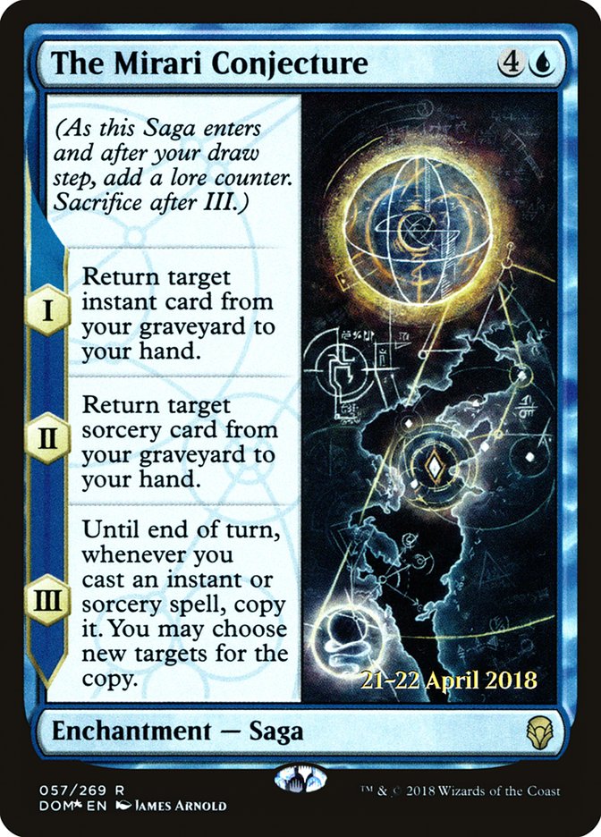 The Mirari Conjecture [Dominaria Prerelease Promos] | Gear Gaming Fayetteville
