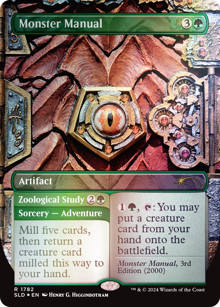 Monster Manual (Rainbow Foil) [Secret Lair Drop Series] | Gear Gaming Fayetteville