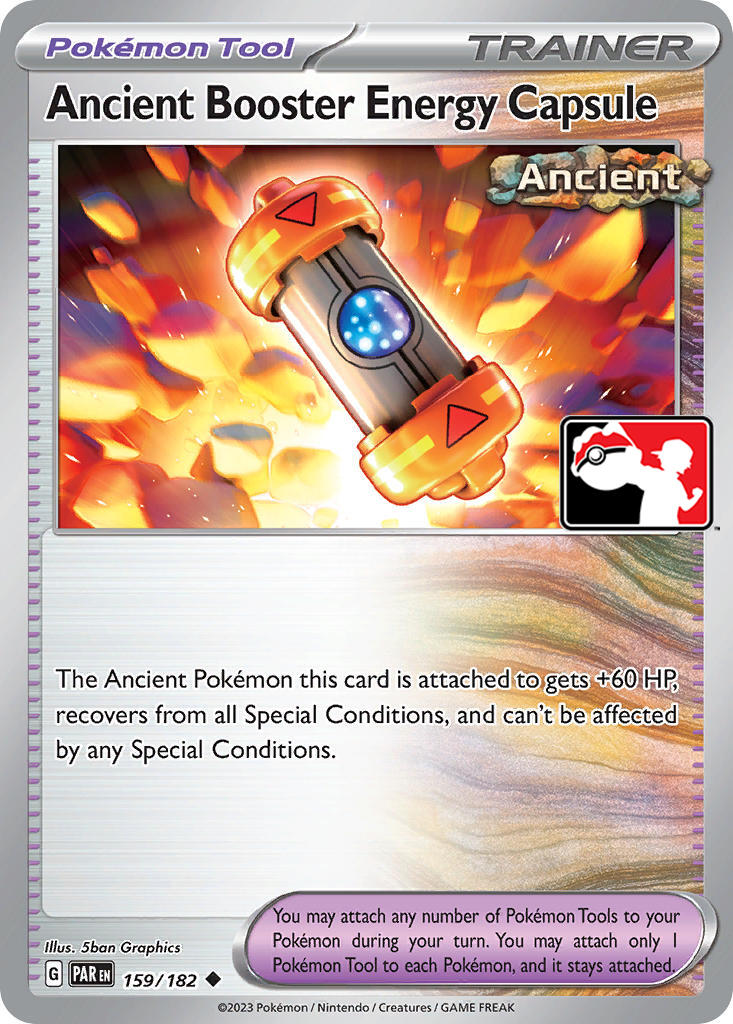 Ancient Booster Energy Capsule (159/182) [Prize Pack Series Five] | Gear Gaming Fayetteville