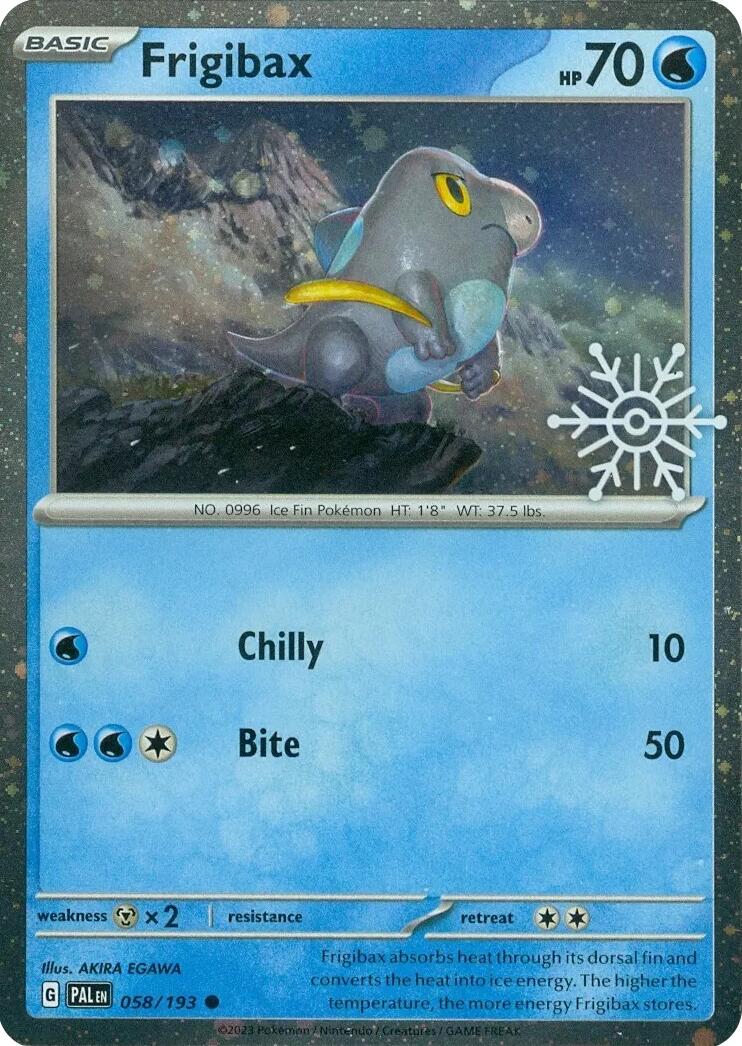 Frigibax (058/193) (Holiday Calendar) [Miscellaneous Cards] | Gear Gaming Fayetteville