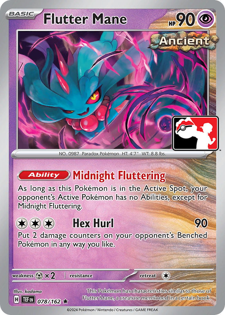 Flutter Mane (078/162) [Prize Pack Series Five] | Gear Gaming Fayetteville