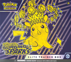 Scarlet & Violet: Surging Sparks - Elite Trainer Box | Gear Gaming Fayetteville