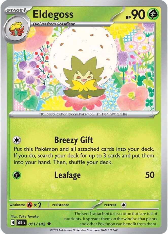 Eldegoss (011/142) [Scarlet & Violet: Stellar Crown] | Gear Gaming Fayetteville