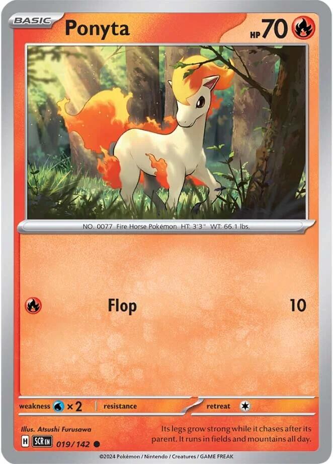 Ponyta (019/142) [Scarlet & Violet: Stellar Crown] | Gear Gaming Fayetteville