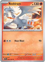 Reshiram (022/142) [Scarlet & Violet: Stellar Crown] | Gear Gaming Fayetteville