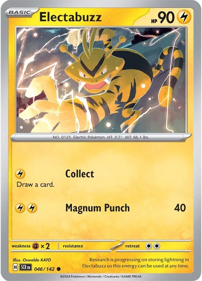 Electabuzz (046/142) [Scarlet & Violet: Stellar Crown] | Gear Gaming Fayetteville