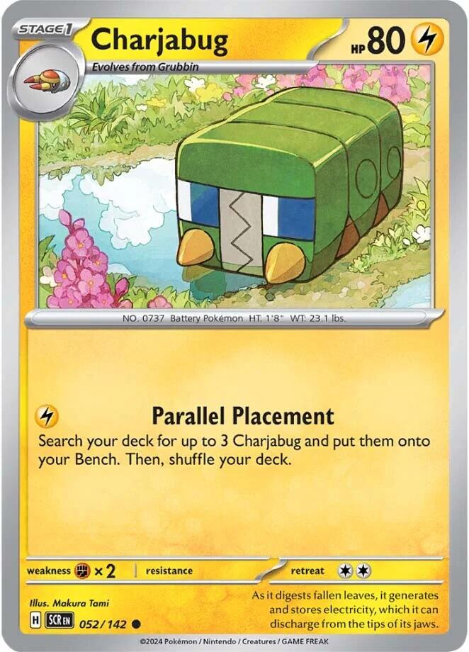 Charjabug (052/142) [Scarlet & Violet: Stellar Crown] | Gear Gaming Fayetteville