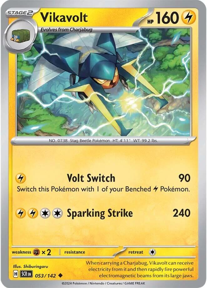 Vikavolt (053/142) [Scarlet & Violet: Stellar Crown] | Gear Gaming Fayetteville