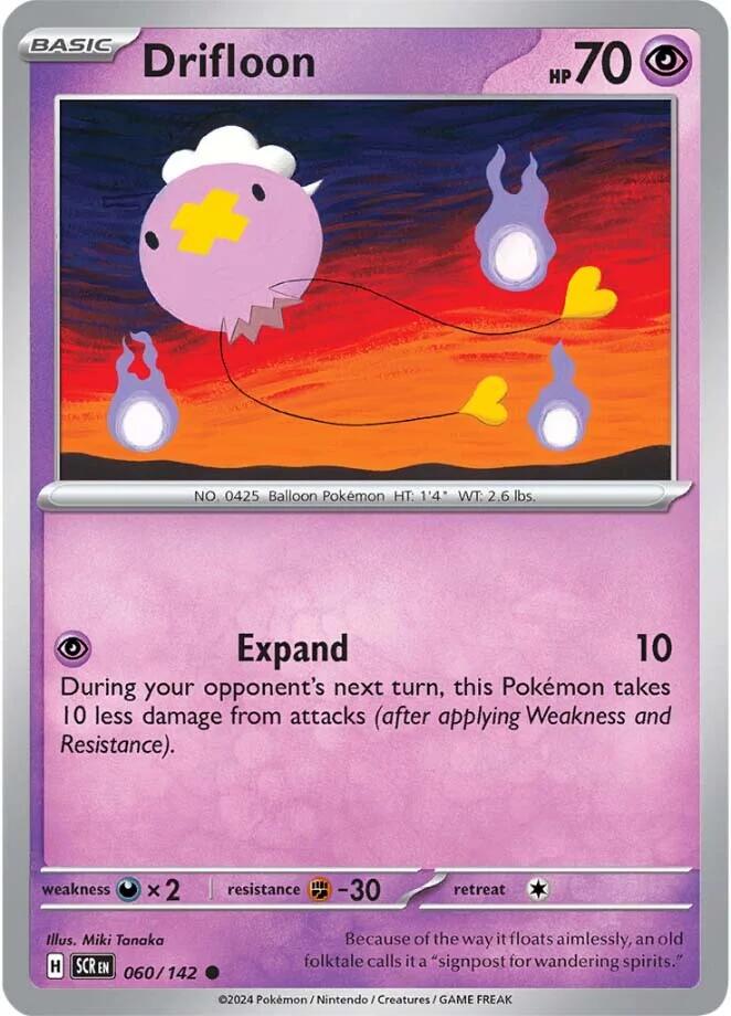 Drifloon (060/142) [Scarlet & Violet: Stellar Crown] | Gear Gaming Fayetteville