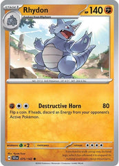 Rhydon (075/142) [Scarlet & Violet: Stellar Crown] | Gear Gaming Fayetteville