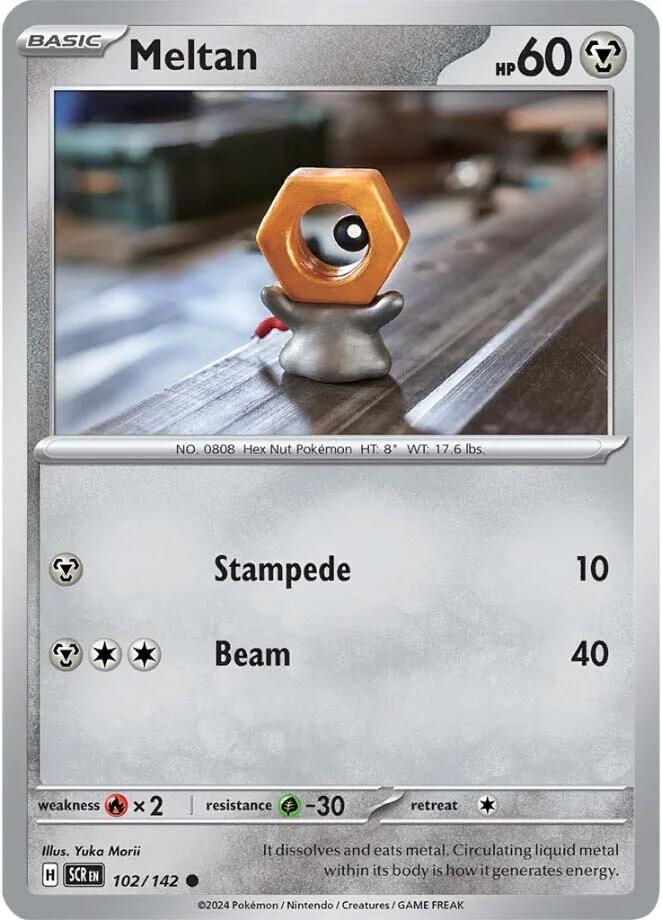 Meltan (102/142) [Scarlet & Violet: Stellar Crown] | Gear Gaming Fayetteville