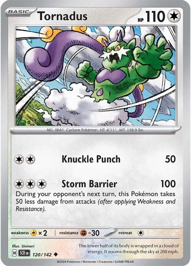 Tornadus (120/142) [Scarlet & Violet: Stellar Crown] | Gear Gaming Fayetteville