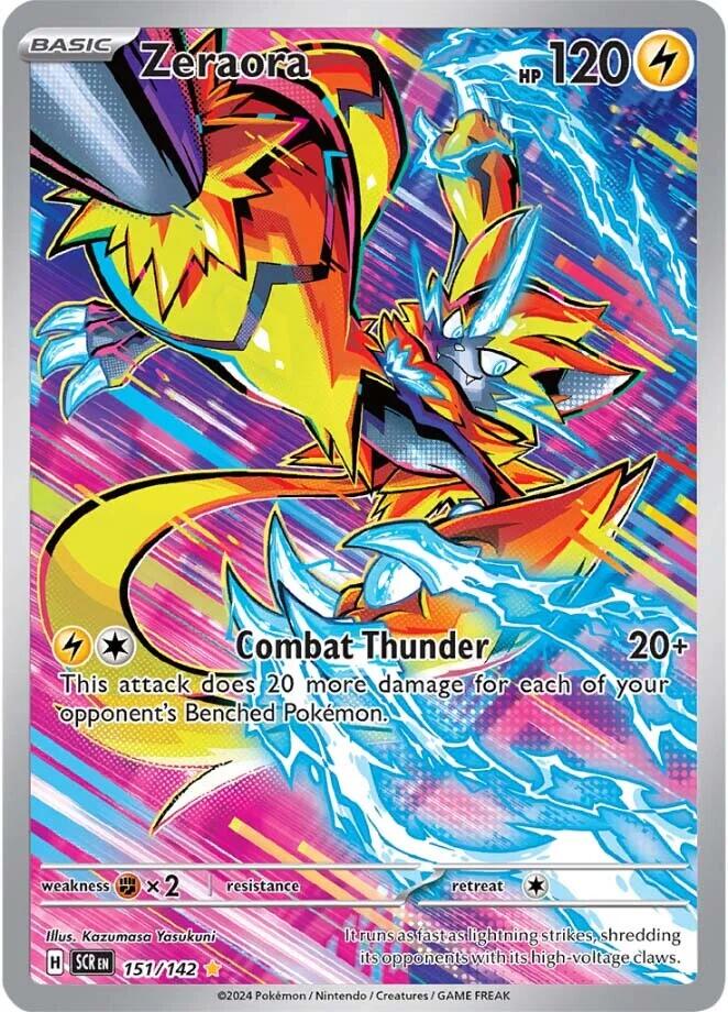 Zeraora (151/142) [Scarlet & Violet: Stellar Crown] | Gear Gaming Fayetteville