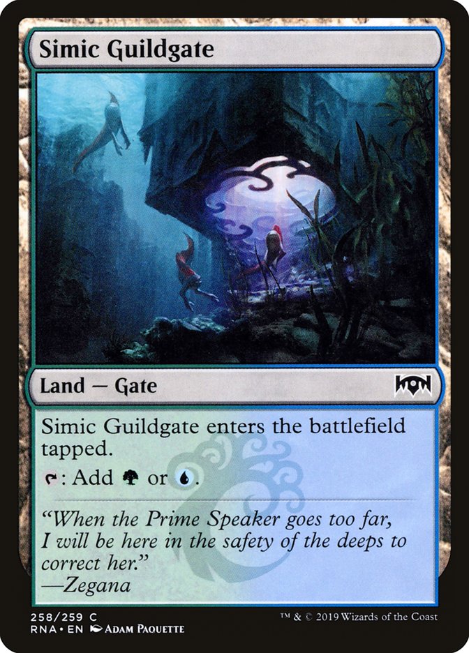 Simic Guildgate (258/259) [Ravnica Allegiance] | Gear Gaming Fayetteville