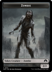 Eldrazi Spawn // Zombie Double-Sided Token [Modern Horizons 3 Tokens] | Gear Gaming Fayetteville