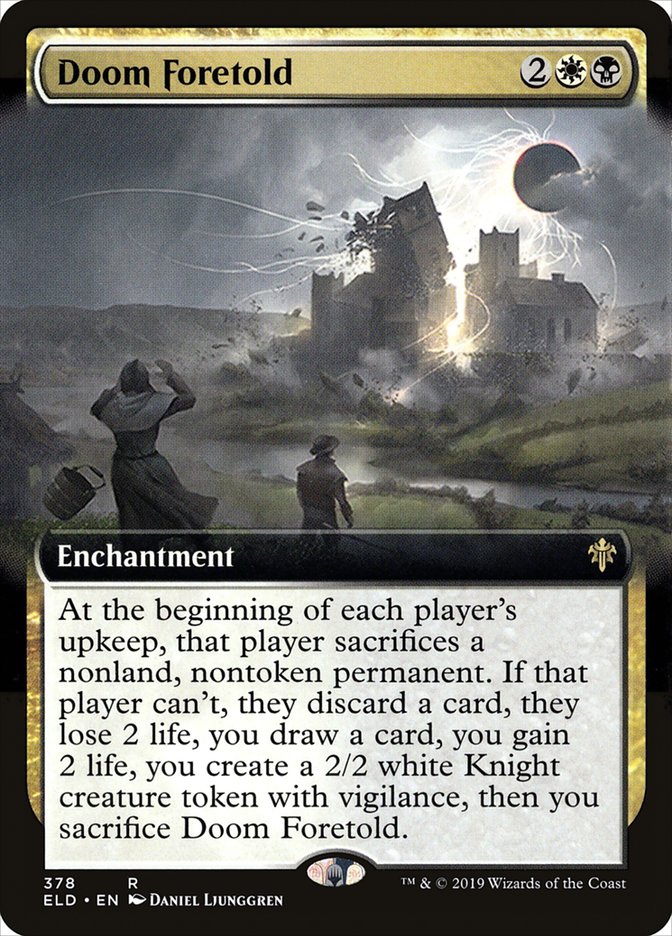 Doom Foretold (Extended Art) [Throne of Eldraine] | Gear Gaming Fayetteville