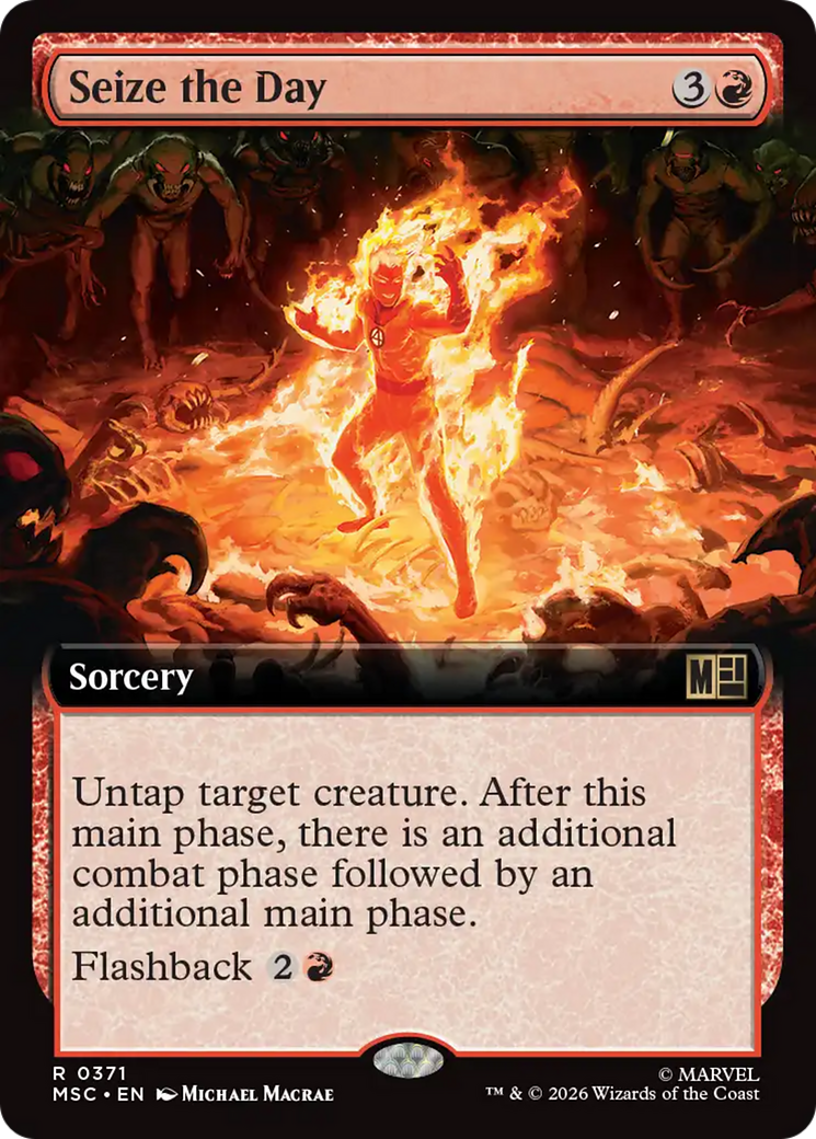 Seize the Day (Extended Art) [Marvel Super Heroes Commander] | Gear Gaming Fayetteville