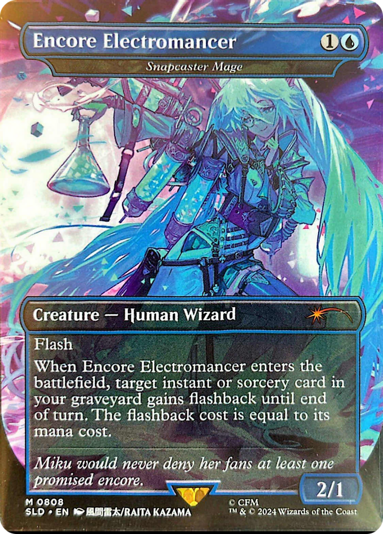 Encore Electromancer - Snapcaster Mage [Secret Lair Drop Series] | Gear Gaming Fayetteville