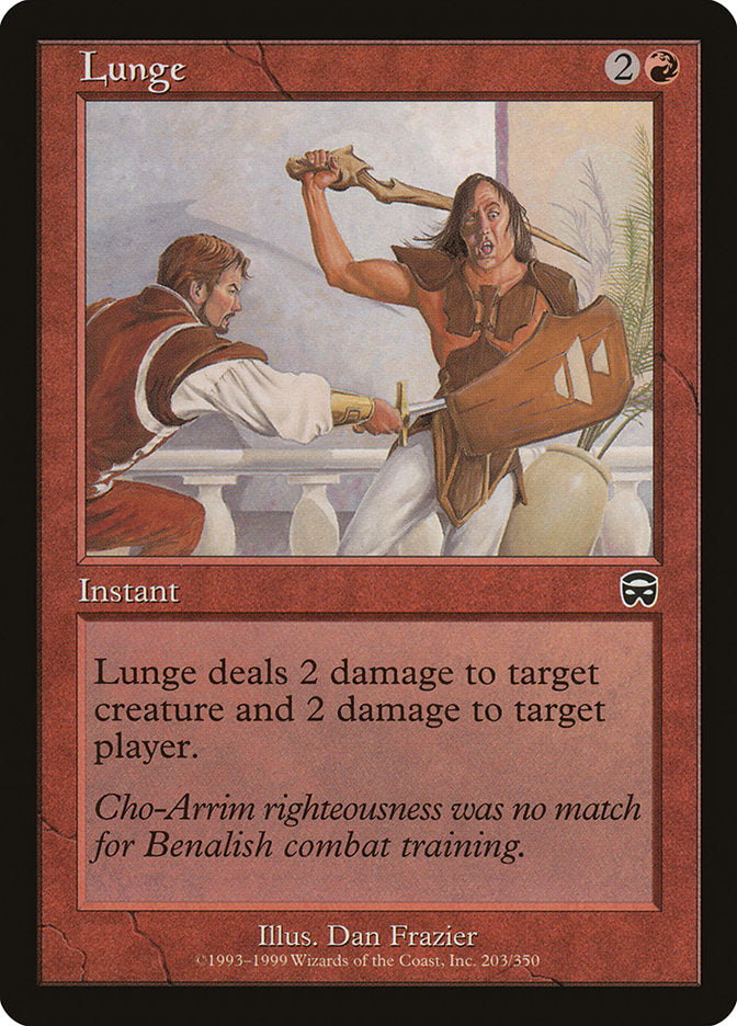 Lunge [Mercadian Masques] | Gear Gaming Fayetteville
