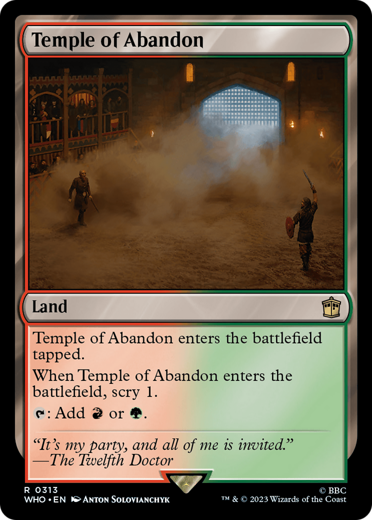 Temple of Abandon [Doctor Who] | Gear Gaming Fayetteville