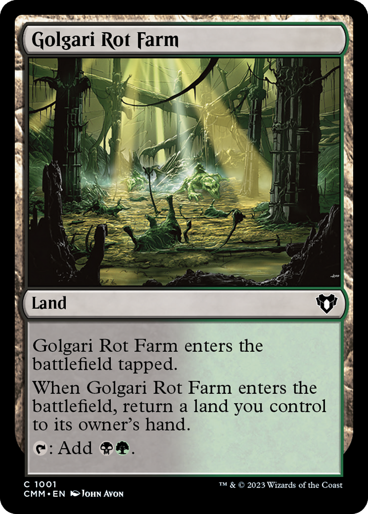 Golgari Rot Farm [Commander Masters] | Gear Gaming Fayetteville