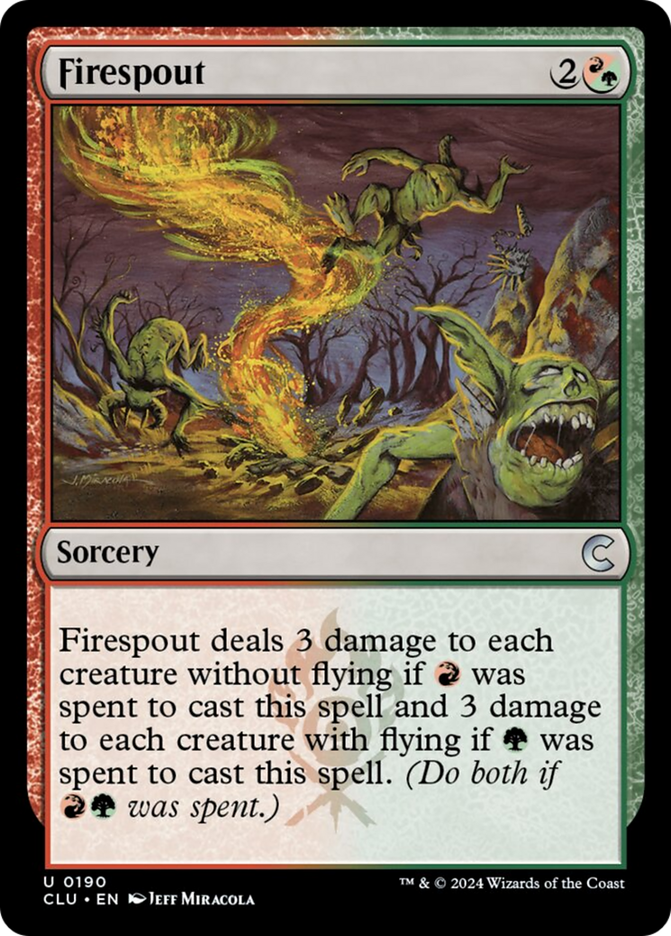 Firespout [Ravnica: Clue Edition] | Gear Gaming Fayetteville