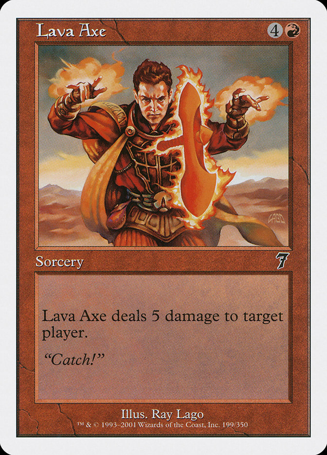 Lava Axe [Seventh Edition] | Gear Gaming Fayetteville