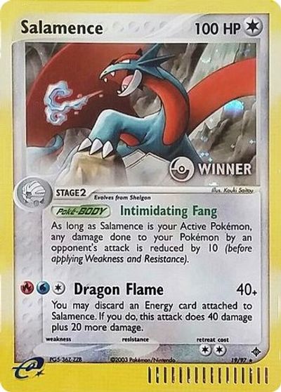 Salamence (19/97) (Winner) [League & Championship Cards] | Gear Gaming Fayetteville