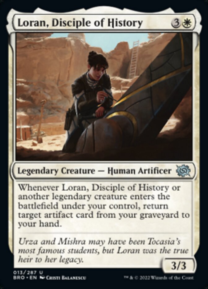 Loran, Disciple of History [The Brothers' War] | Gear Gaming Fayetteville