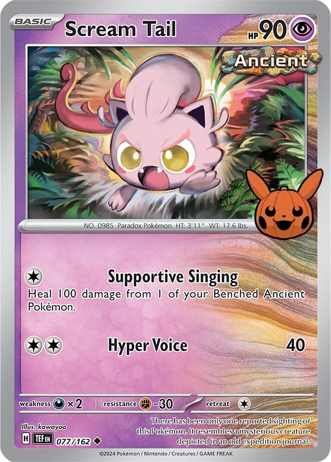Scream Tail (077/162) [Trick or Trade 2024] | Gear Gaming Fayetteville