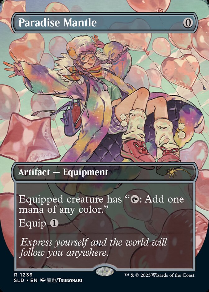 Paradise Mantle (Borderless) [Secret Lair Drop Series] | Gear Gaming Fayetteville
