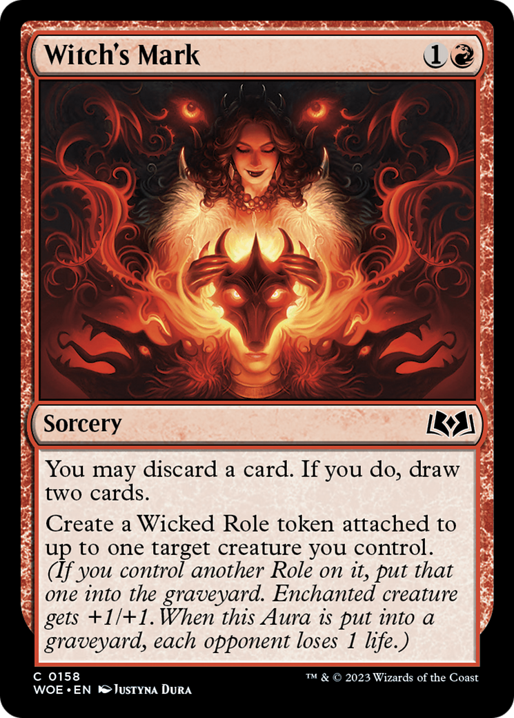 Witch's Mark [Wilds of Eldraine] | Gear Gaming Fayetteville